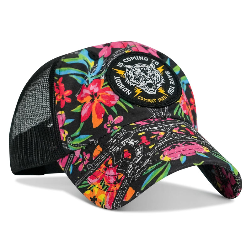 Load image into Gallery viewer, Nobody is Coming To Save You Patch Tactical Ripstop Mesh Snapback Hat