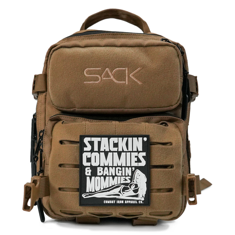 Load image into Gallery viewer, Stackin' Commies & Bangin' Mommies PVC Patch