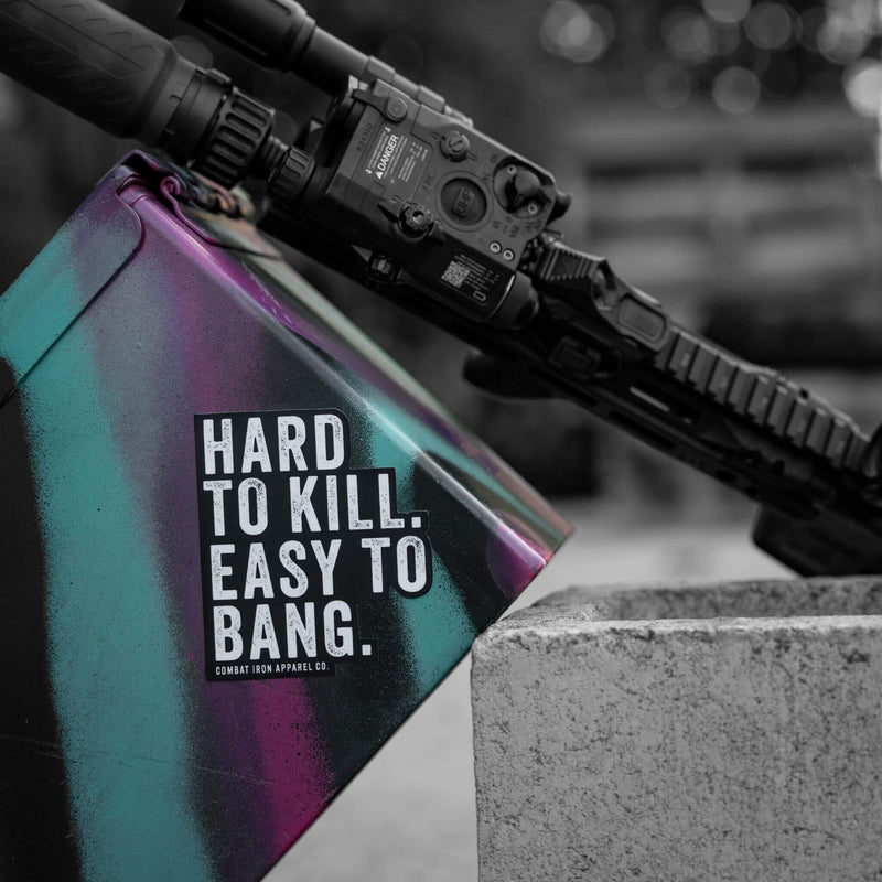 Load image into Gallery viewer, Hard To Kill. Easy To Bang. Decal