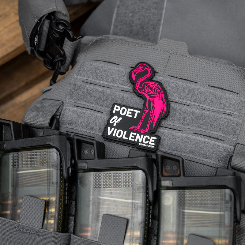 Load image into Gallery viewer, Poet Of Violence PVC Patch