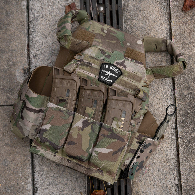 Load image into Gallery viewer, In Guns We Must Velcro Patch