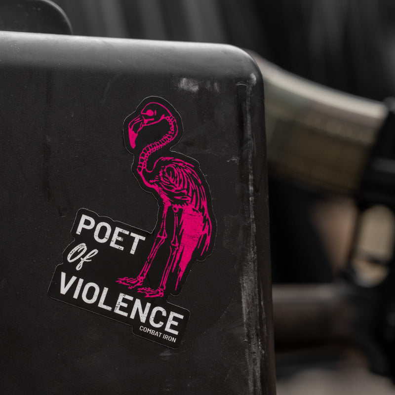 Load image into Gallery viewer, Poet Of Violence Decal