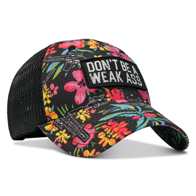 Load image into Gallery viewer, Don't Be A Weak Ass Patch Tactical Ripstop Mesh Snapback Hat