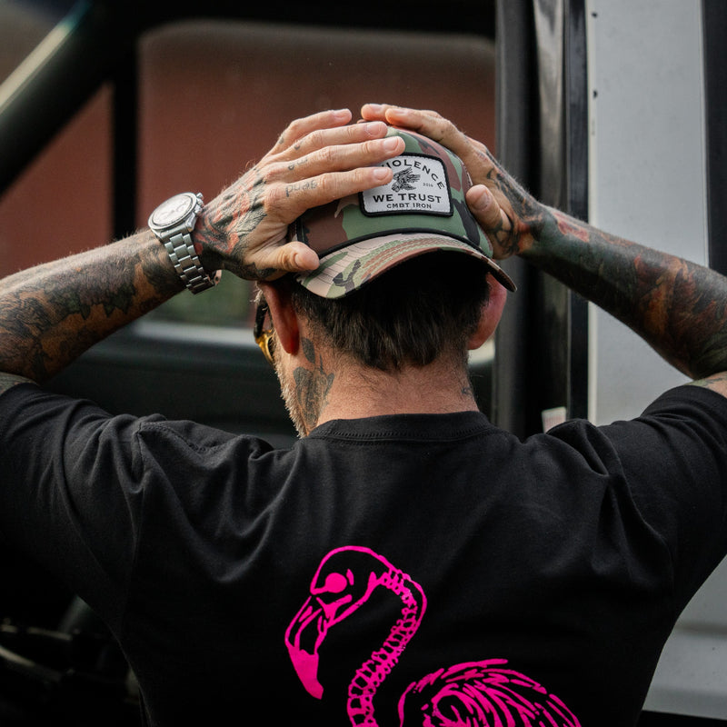 Load image into Gallery viewer, In Violence We Trust Patch Weekender Snapback