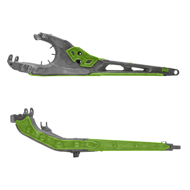 Load image into Gallery viewer, Can-Am Maverick R Trailing Arms Weld-In Gusset Kit