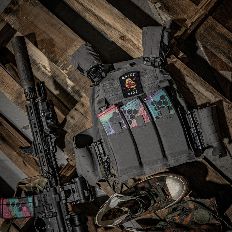 Load image into Gallery viewer, Quiet Riot Duck Velcro Patch