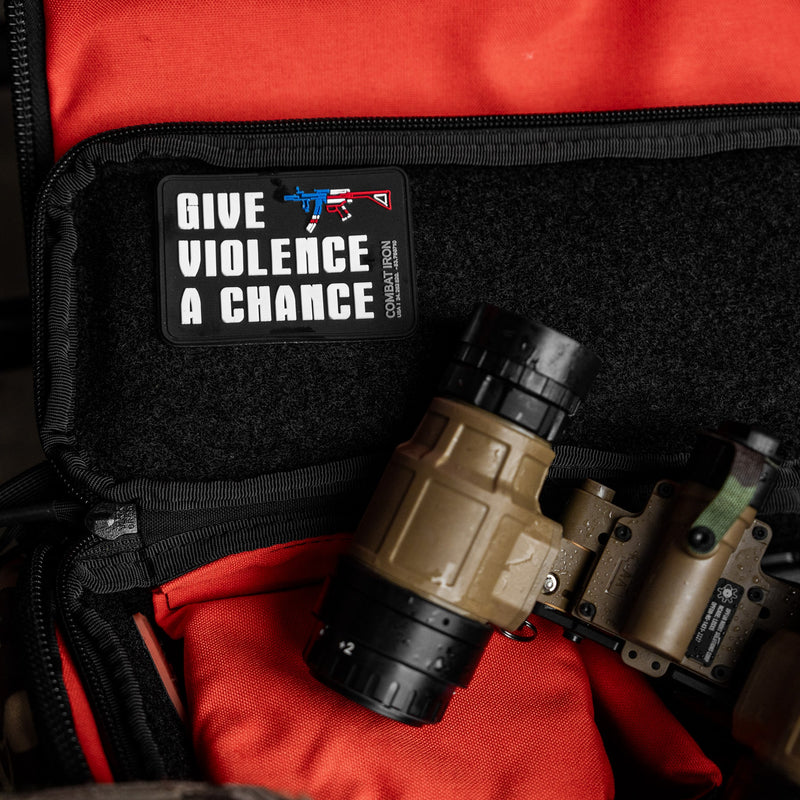 Load image into Gallery viewer, Give Violence A Chance PVC Patch