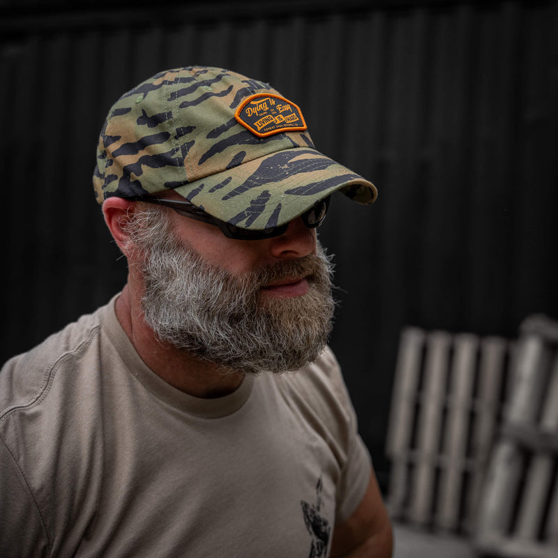 Load image into Gallery viewer, Dying Is Easy, Living Is Hard Patch Tactical Ripstop Mesh Snapback Hat