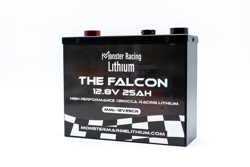 Load image into Gallery viewer, 12.8V 25AH - "THE FALCON" - MONSTER RACING LITHIUM