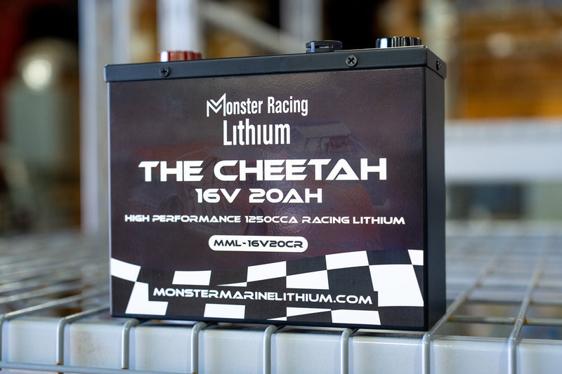 Load image into Gallery viewer, 16V 20AH - "THE CHEETAH" - MONSTER RACING LITHIUM