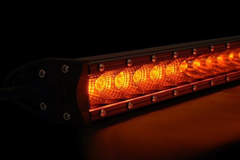 Load image into Gallery viewer, 42" Slim Single Row LED Bar (Amber)