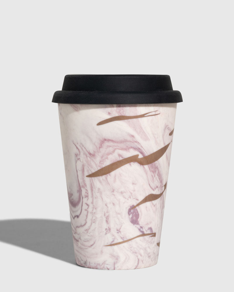 Load image into Gallery viewer, 12 oz. Stoneware Travel Mug