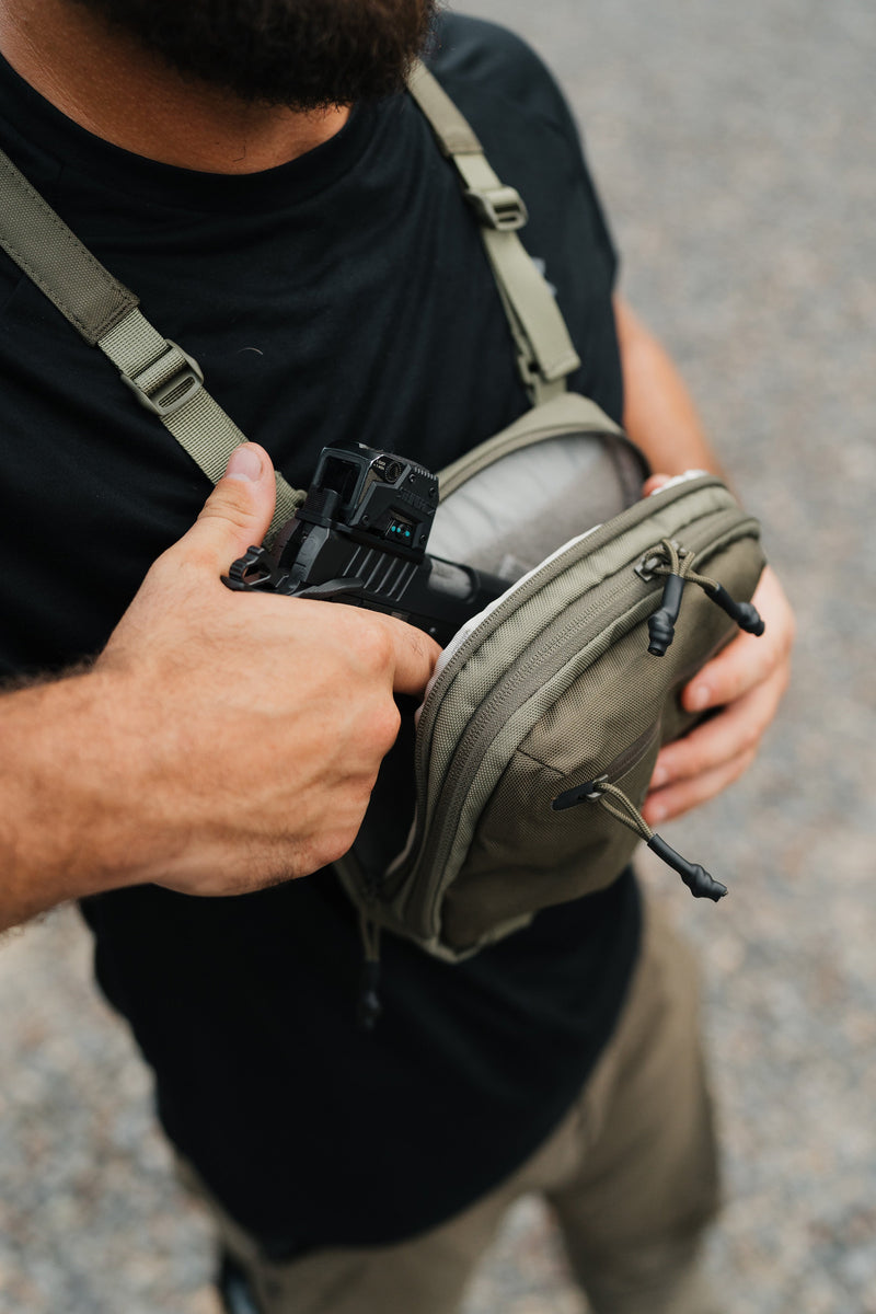 Load image into Gallery viewer, TrailGuard Chest Pack for Concealed Carry