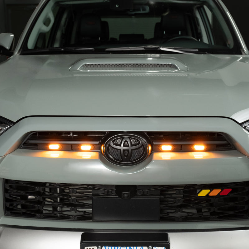 Load image into Gallery viewer, 4Runner Non-TRD Pro Amber LED Grille Lights | 2020-2024 4Runner