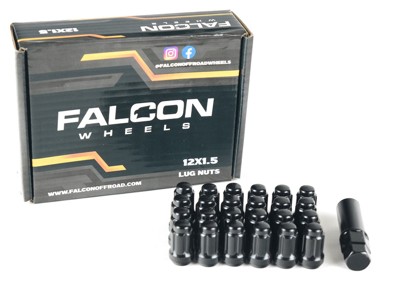 Load image into Gallery viewer, M12x1.5 Spline Lug Nut W/Key 24pc
