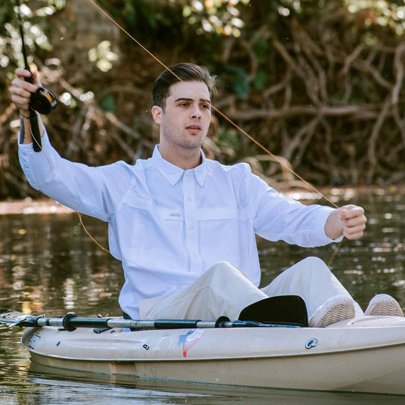Load image into Gallery viewer, White Explorer Shirt | Long Sleeve