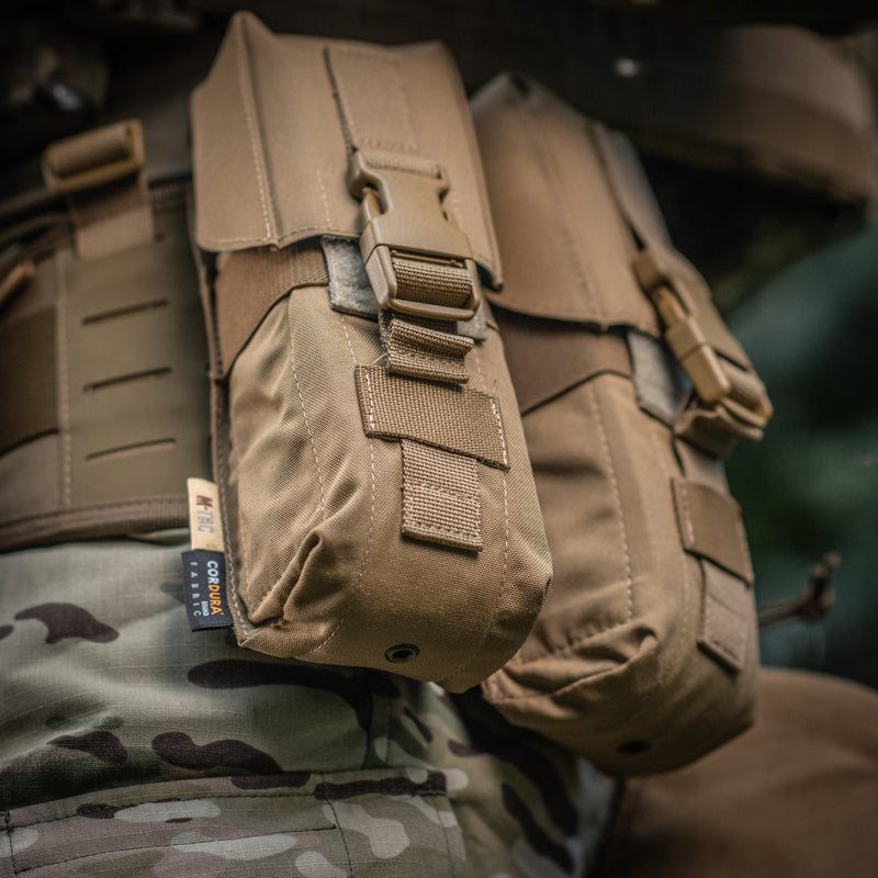 Load image into Gallery viewer, M-Tac Double Mag Pouch with Fastex Buckle