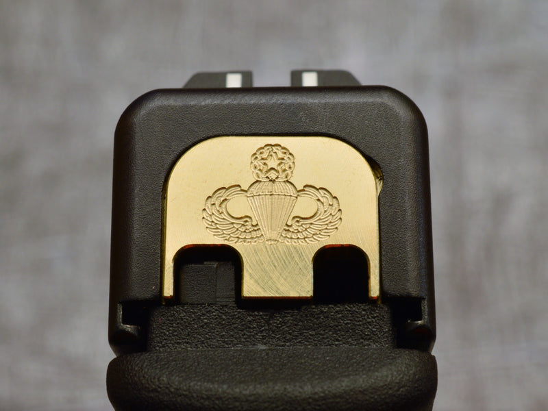 Load image into Gallery viewer, Milspin ARMY Glock Slide Back Plates (Most Popular)