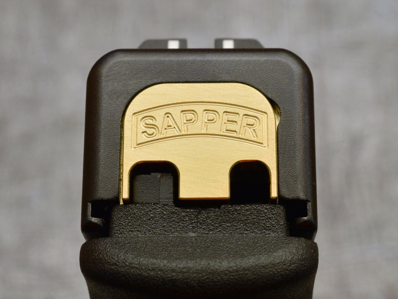 Load image into Gallery viewer, Milspin ARMY Glock Slide Back Plates (Most Popular)