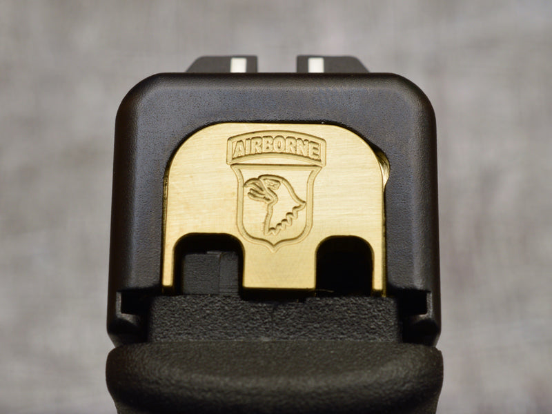 Load image into Gallery viewer, Milspin ARMY Glock Slide Back Plates (Most Popular)
