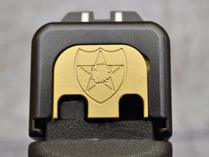 Load image into Gallery viewer, Milspin ARMY Glock Slide Back Plates (Most Popular)