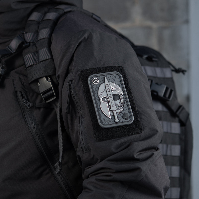 Load image into Gallery viewer, M-Tac patch Molon Labe Ace 3D PVC
