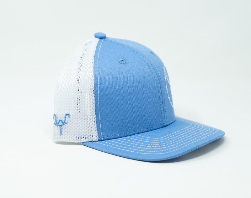 Load image into Gallery viewer, Barbed Wire Buck, Light Blue