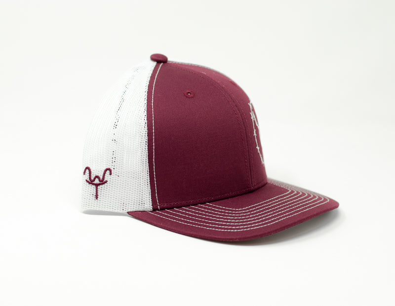 Load image into Gallery viewer, Barbed Wire Buck, Maroon