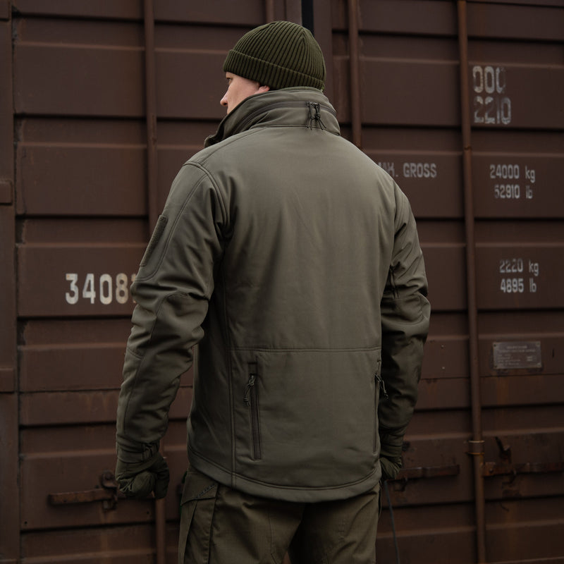 Load image into Gallery viewer, M‑Tac Softshell Tactical Jacket with Fleece Liner
