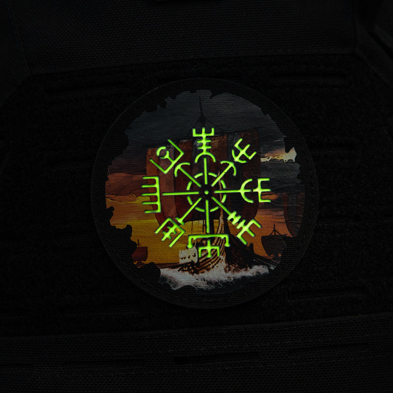 Load image into Gallery viewer, M-Tac Patch Vegvisir Drakkar Round PVC