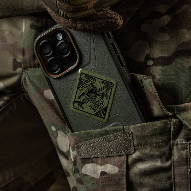 Load image into Gallery viewer, M-Tac Embossed Sticker Drones Zone