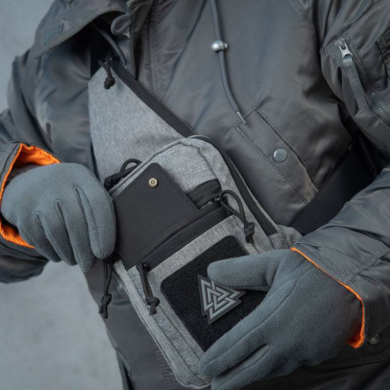Load image into Gallery viewer, M-Tac LEFT-HANDED Tactical Sling Bag for Men with Holster