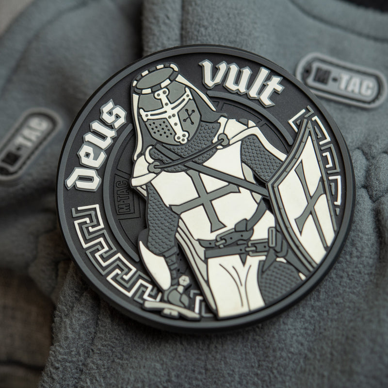 Load image into Gallery viewer, M-Tac patch Deus Vult 3D PVC