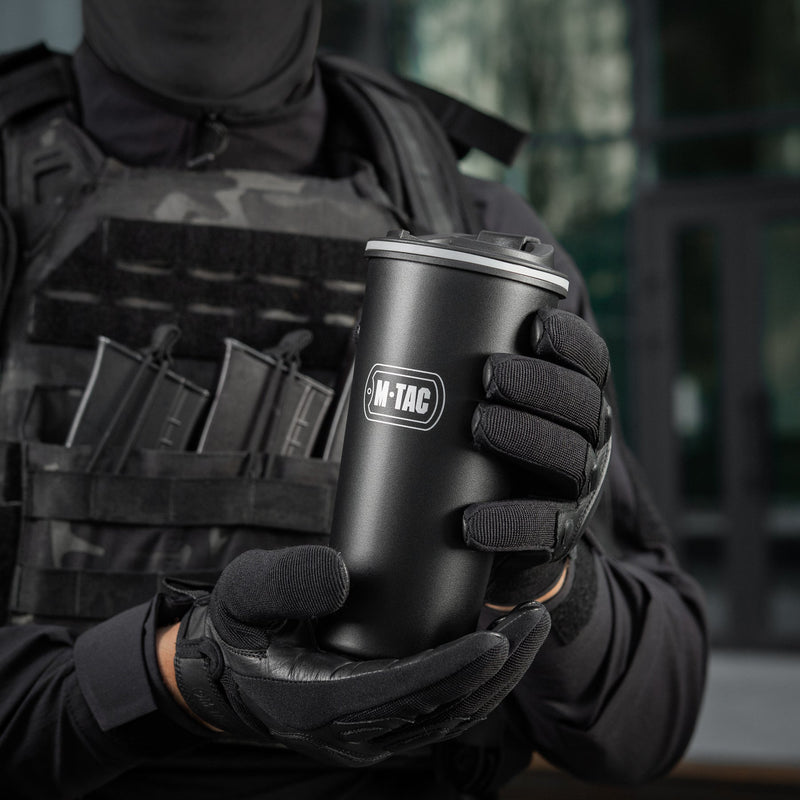 Load image into Gallery viewer, M‑Tac Thermal Mug 15 oz with Lid