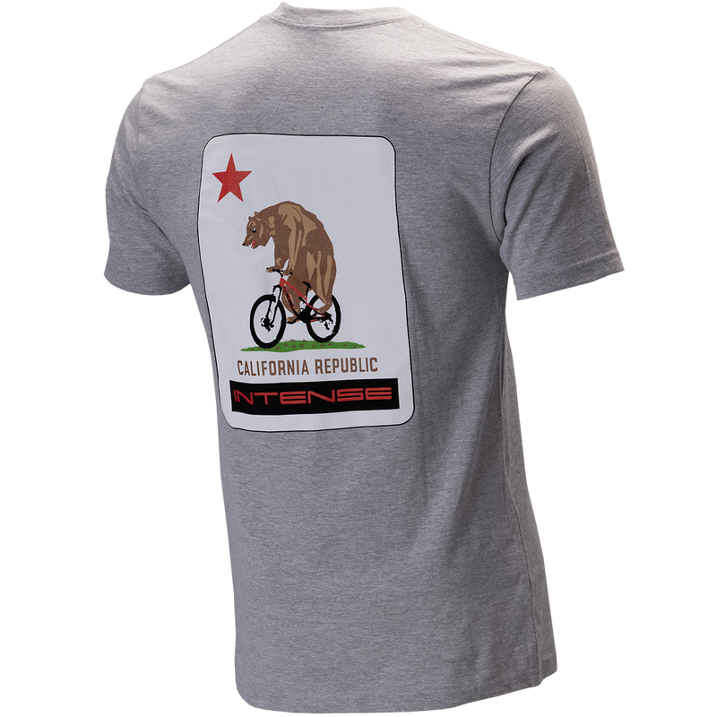 Load image into Gallery viewer, Men’s California Bear Tee Heather Grey