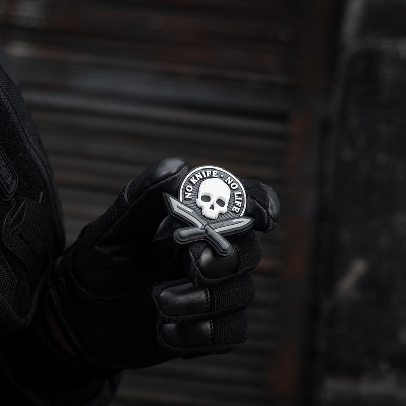 Load image into Gallery viewer, M-Tac patch No Knife - No Life 3D PVC