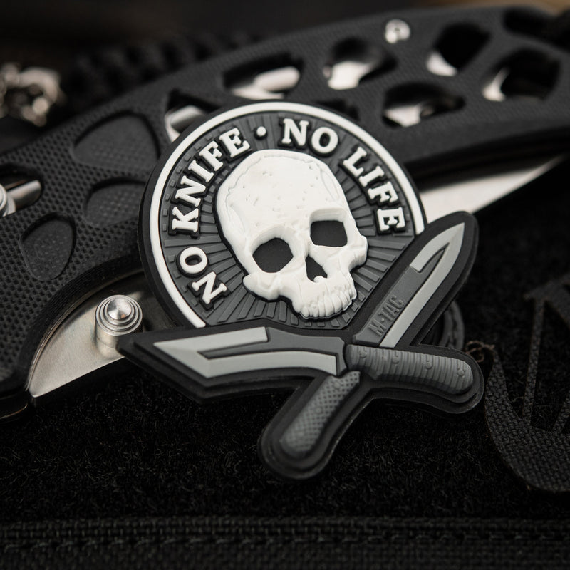 Load image into Gallery viewer, M-Tac patch No Knife - No Life 3D PVC