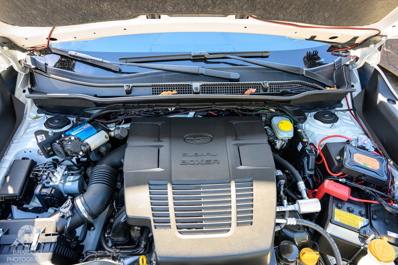 Load image into Gallery viewer, CAtuned Off-Road 2025 Subaru Forester ARB Compact Air Compressor with Mount and Air Fitting Kit
