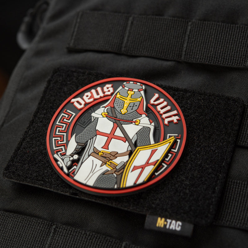 Load image into Gallery viewer, M-Tac patch Deus Vult 3D PVC