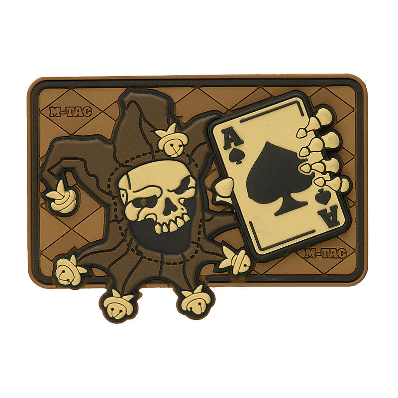Load image into Gallery viewer, M-Tac patch Joker Skull 3D PVC