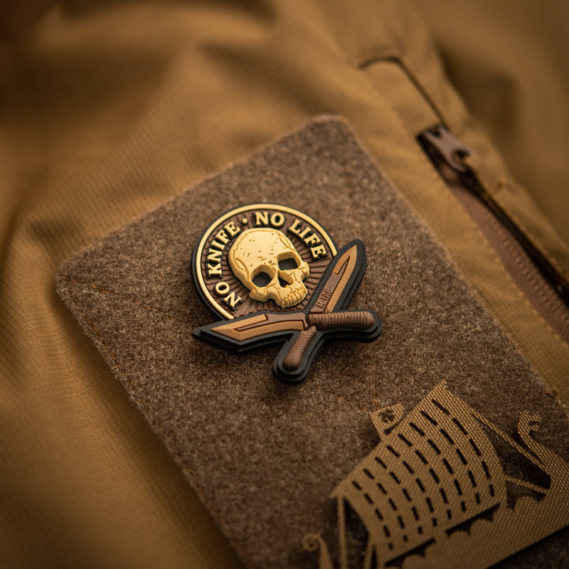 Load image into Gallery viewer, M-Tac patch No Knife - No Life 3D PVC