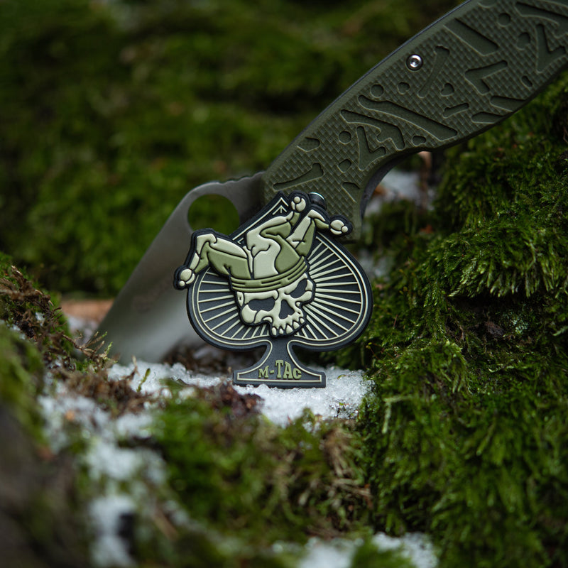 Load image into Gallery viewer, M-Tac patch Ace of Spades 3D PVC