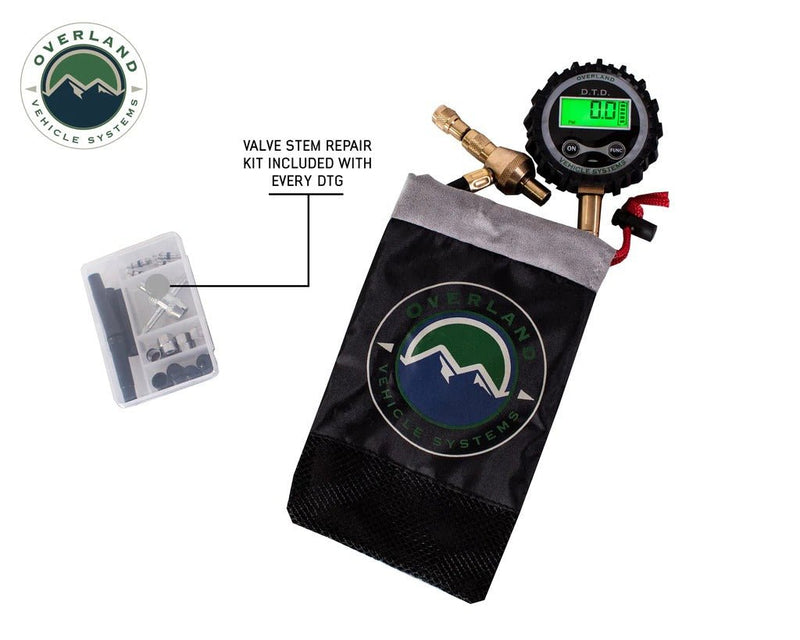 Load image into Gallery viewer, OVS Digital Tire Gauge / Deflator with Valve Kit