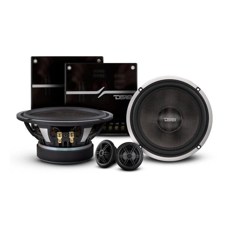 Load image into Gallery viewer, DX 6.5" 2- Way Component Speaker System With Kevlar Cone 230 Watts Rms 4-Ohm