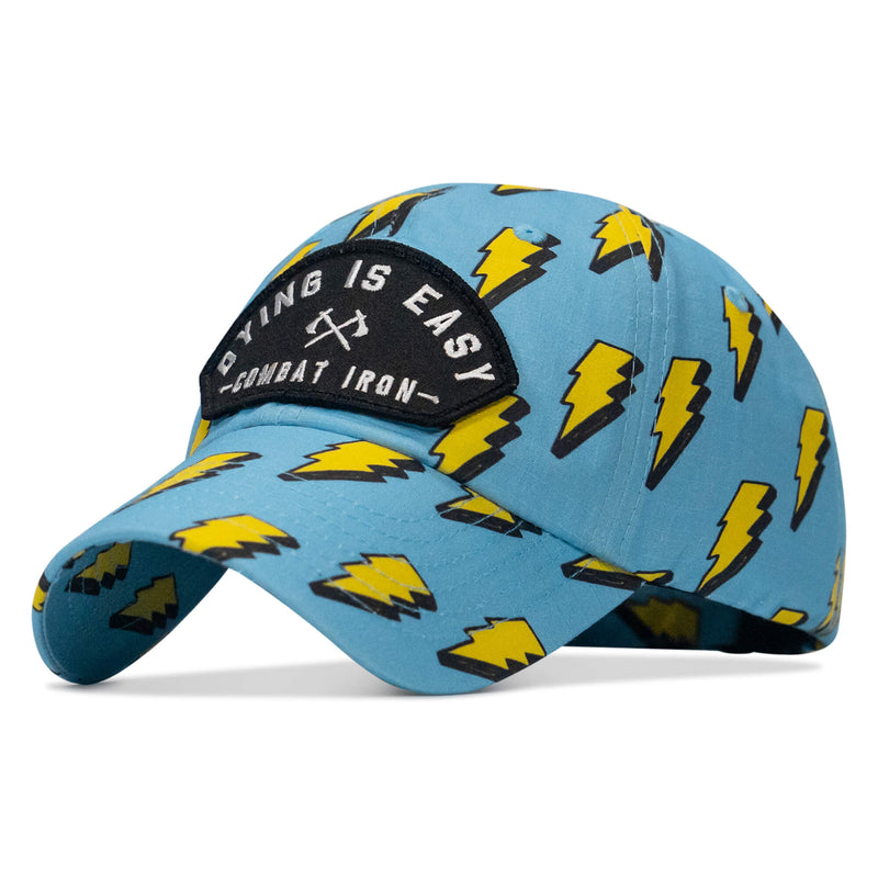 Load image into Gallery viewer, Dying Is Easy Arched Patch Tactical Ripstop Mesh Snapback Hat