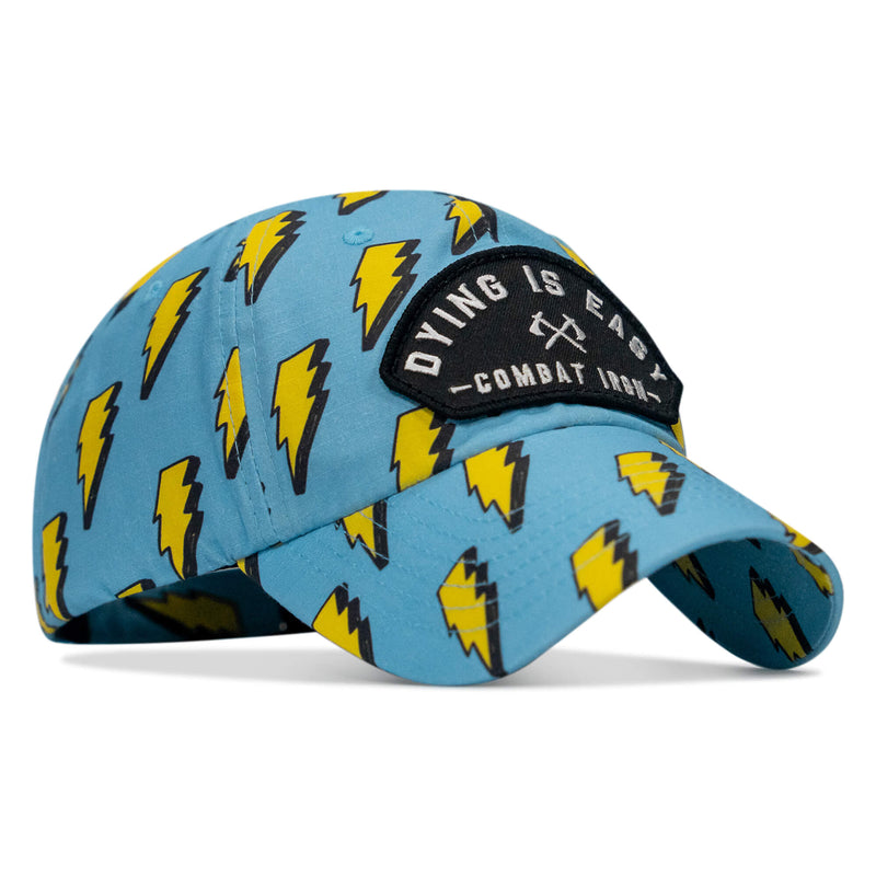 Load image into Gallery viewer, Dying Is Easy Arched Patch Tactical Ripstop Mesh Snapback Hat