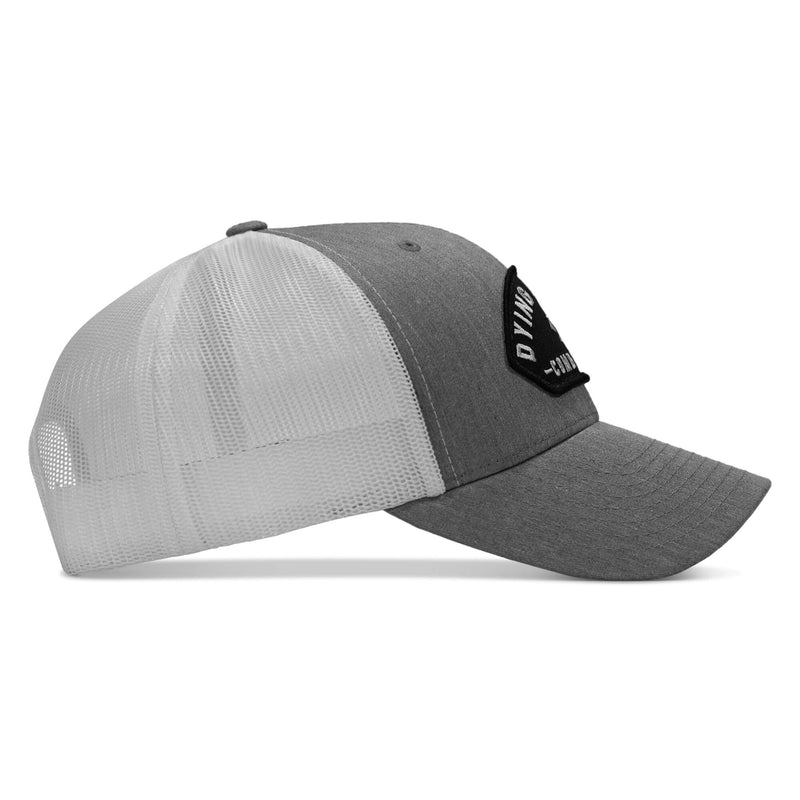 Load image into Gallery viewer, Dying Is Easy Arched Patch Snapback Hat