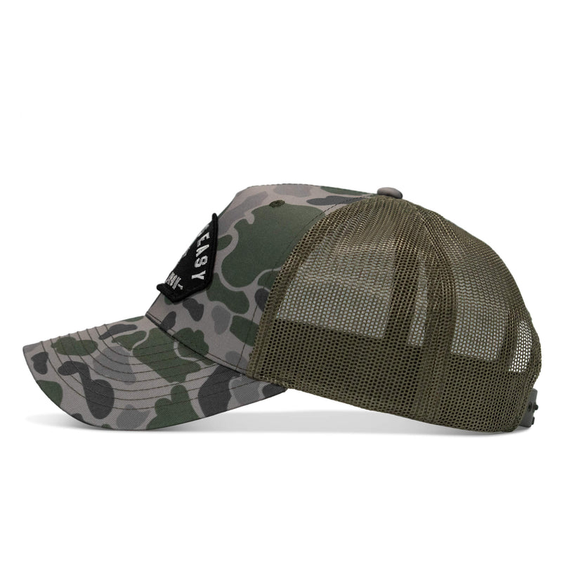 Load image into Gallery viewer, Dying Is Easy Arched Patch Snapback Hat