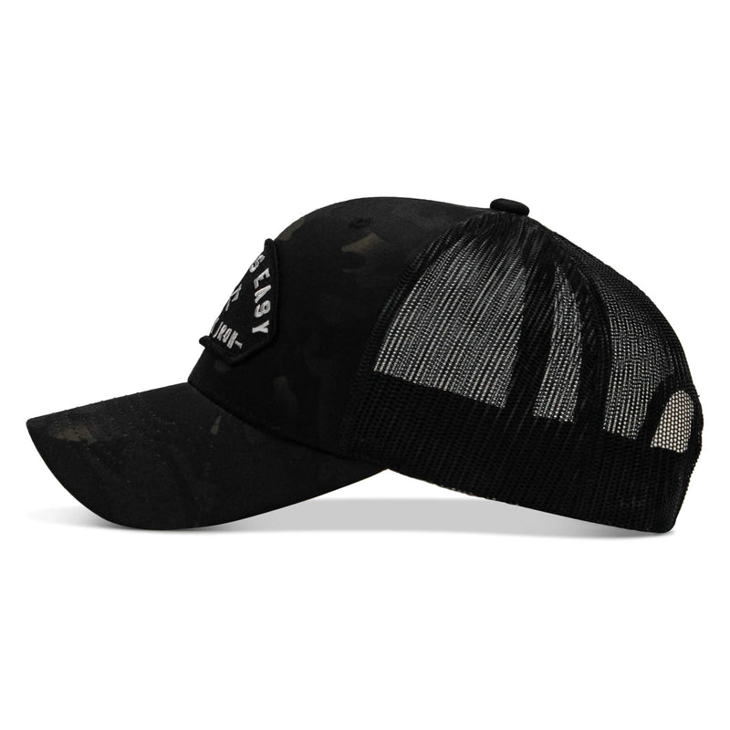 Load image into Gallery viewer, Dying Is Easy Arched Patch Snapback Hat