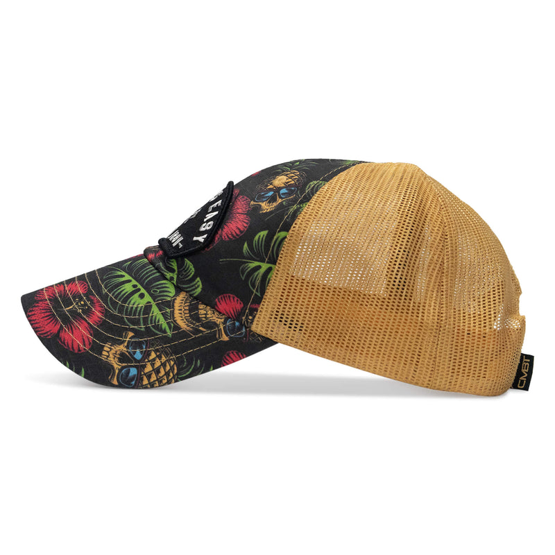 Load image into Gallery viewer, Dying Is Easy Arched Patch Tactical Ripstop Mesh Snapback Hat